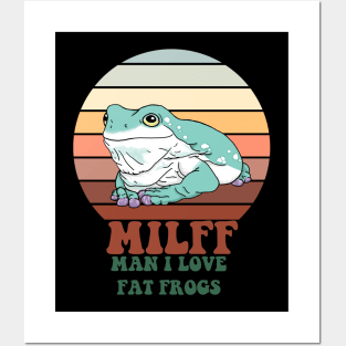 MILFF: Man I Love Fat Frogs Posters and Art